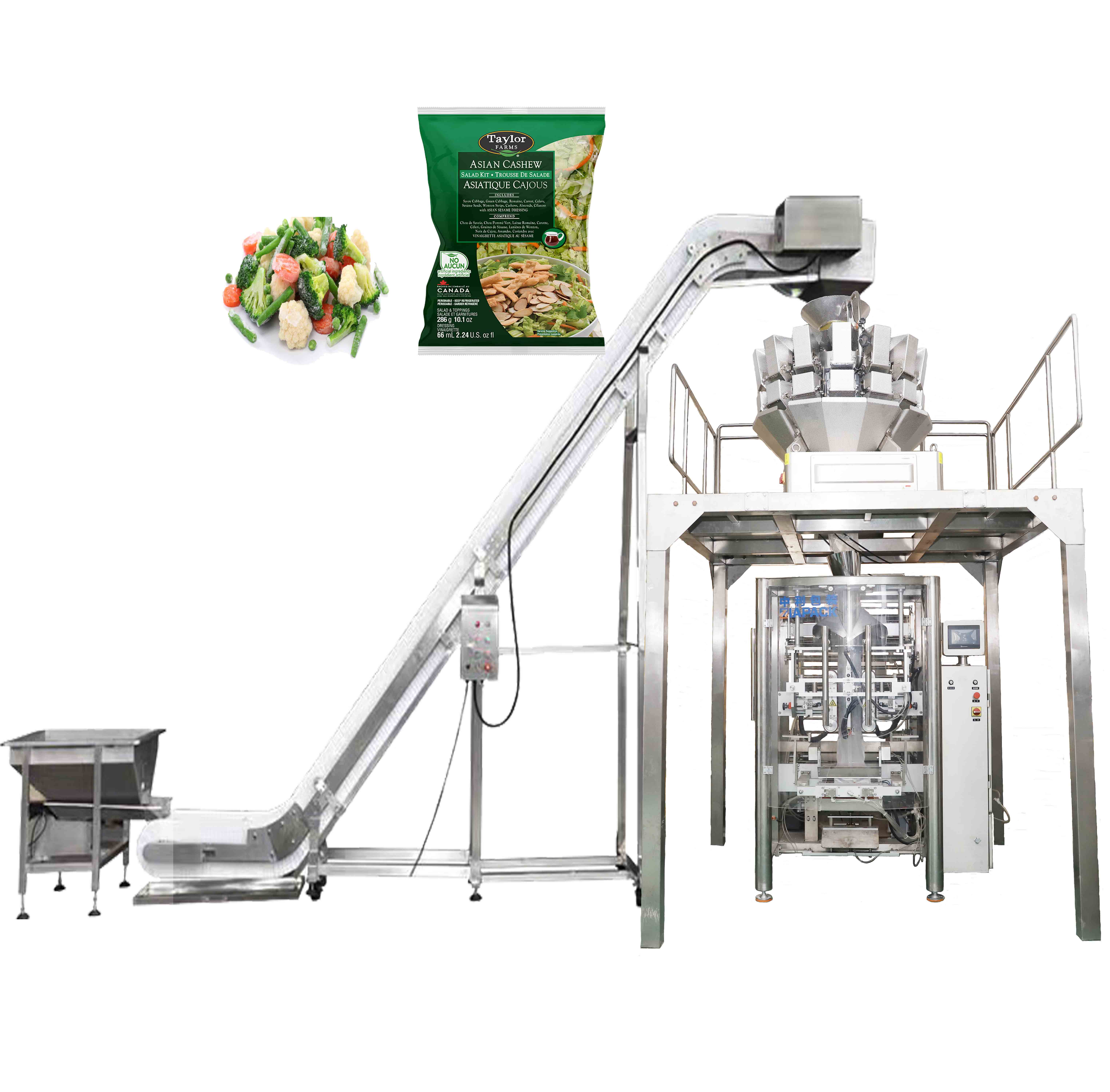 Automatic Vertical Bag Forming Filling Sealing Packaging Machine For