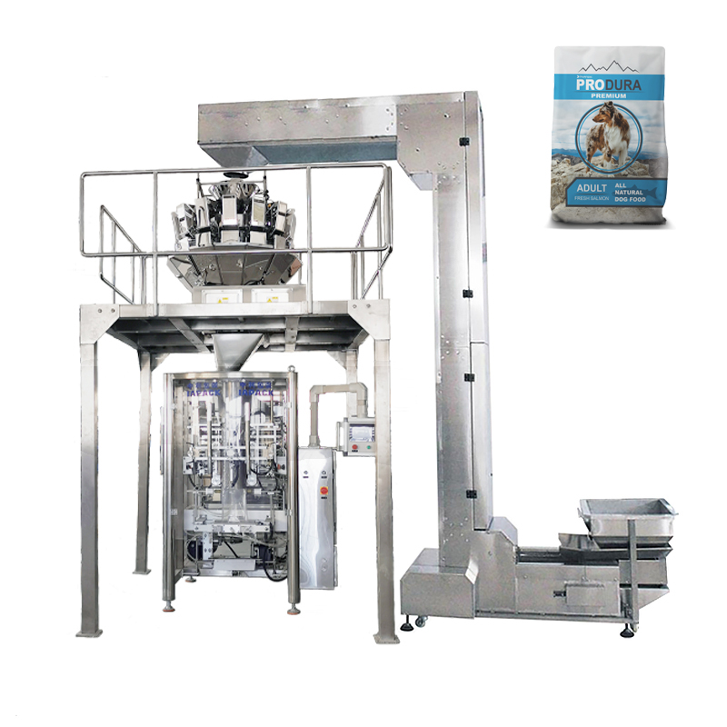 Automatic Bag Forming Filling Packaging Machine For Pet Food Iapack