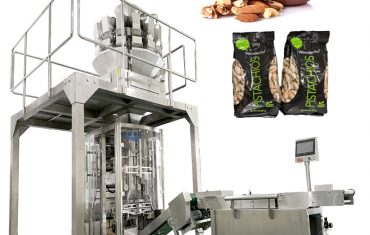 Automatic bag forming filling  bean nuts peanuts packing machine